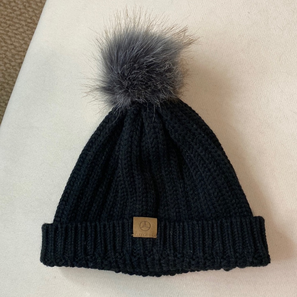 Mercedes Benz Pom Beanie